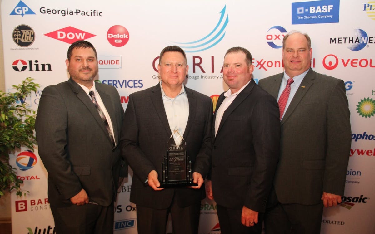 MMR Receives First Place Safety Excellence Award from GBRIA